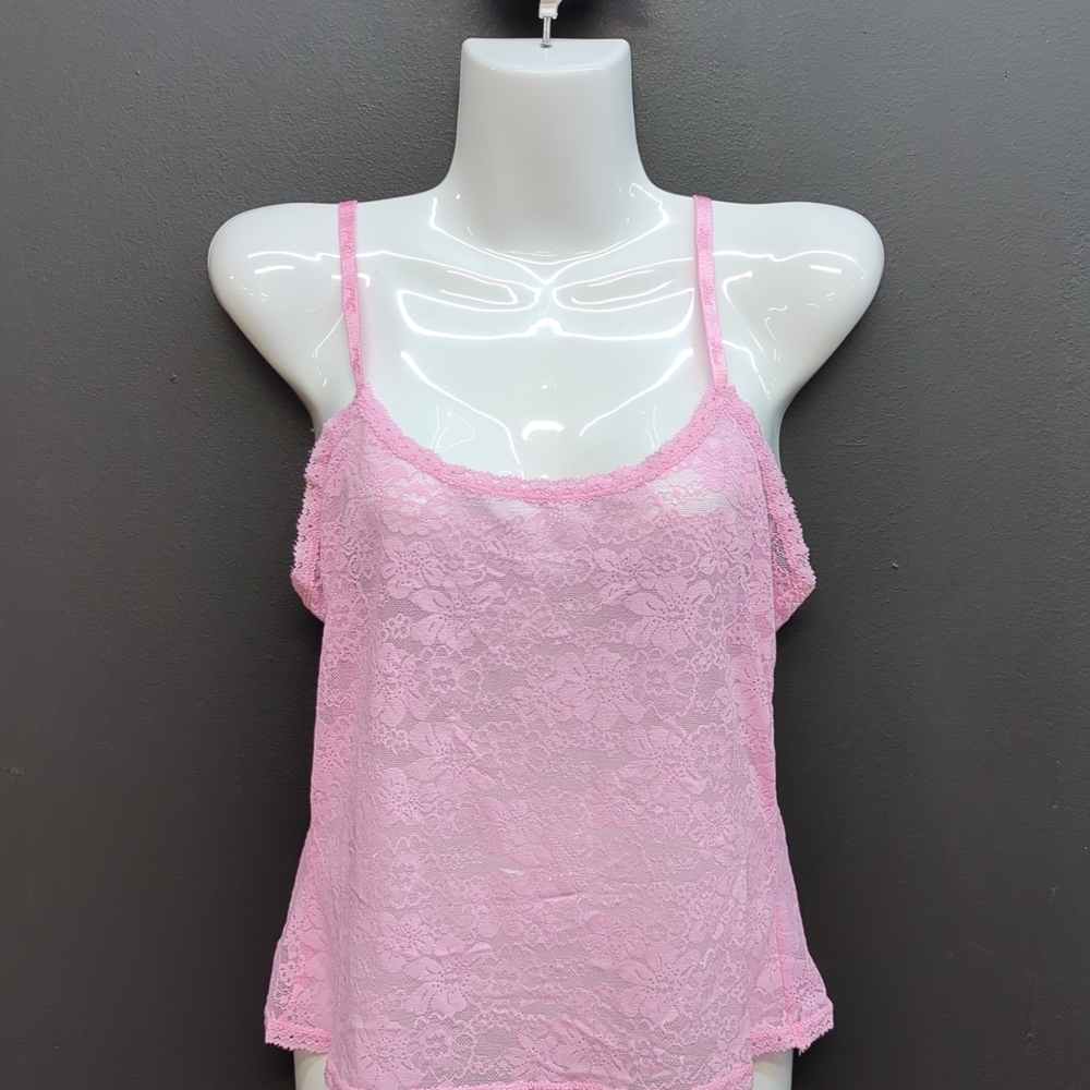 Victoria Secret PINK Perfect Tank Top Medium Pink